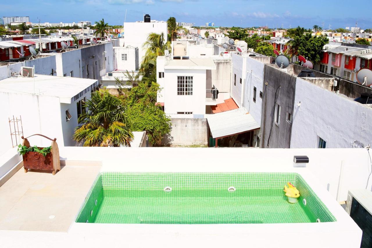 Apartamento Privado, Nuevo Rooftop, Ac, Gran Wf Cancún Eksteriør billede